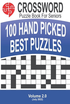 Crossword - 100 Puzzles for Seniors: Volume #2 8195845428 Book Cover
