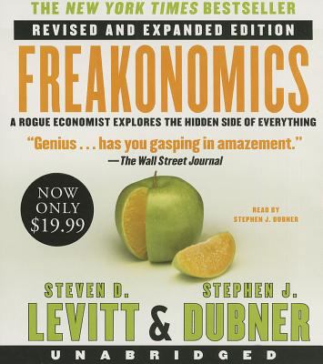 Freakonomics REV Ed Low Price CD: A Rogue Econo... 0062314246 Book Cover
