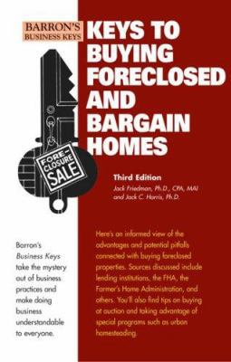 Keys to Buying Foreclosed and Bargain Homes 0764138839 Book Cover