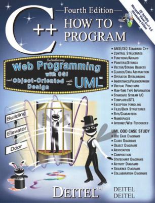 C++ How to Program [With CD-ROM] 0130384747 Book Cover