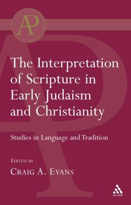 Interpretation of Scripture in Early Judaism an... 0567040704 Book Cover
