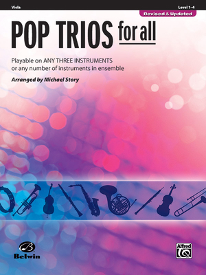 Pop Trios for All: Viola, Level 1-4: Playable o... 0739054430 Book Cover