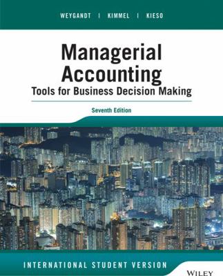 Managerial Accounting: Tools for Business Decis... 1118957733 Book Cover