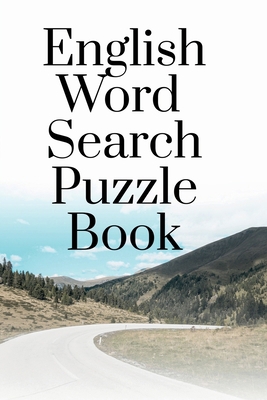 English Word Search Puzzle Book B09RGK6M8B Book Cover