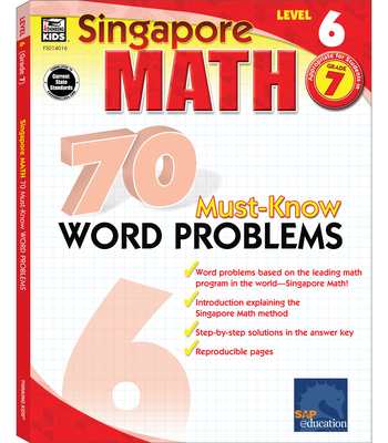 70 Must-Know Word Problems, Grade 7: Volume 5 0768240166 Book Cover