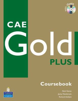 Cae Gold Plus Coursebook, CD ROM Pack [With CDROM] 1405876808 Book Cover