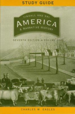 America: A Narrative History: Tindall and Shi 0393929477 Book Cover