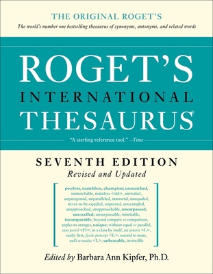 Roget's International Thesaurus 0061715212 Book Cover