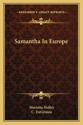 Samantha In Europe 1163641111 Book Cover