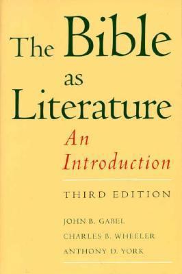 The Bible as Literature: An Introduction 0195092856 Book Cover
