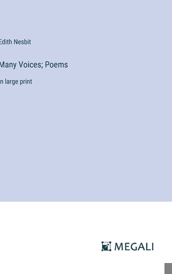 Many Voices; Poems: in large print 3387015097 Book Cover