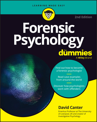 Forensic Psychology for Dummies 1394354746 Book Cover