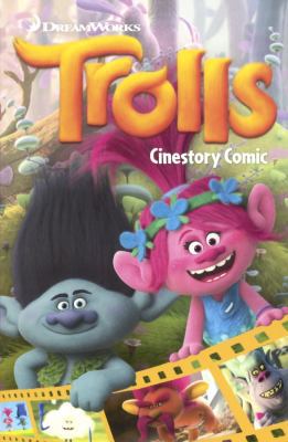 DreamWorks Trolls Cinestory Comic 0606398341 Book Cover