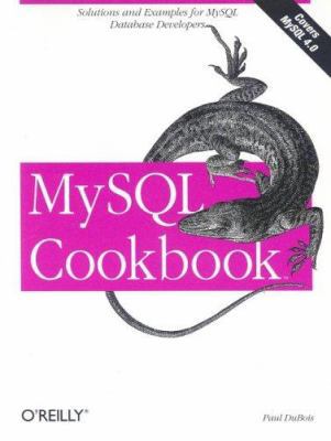 MySQL Cookbook 0596001452 Book Cover