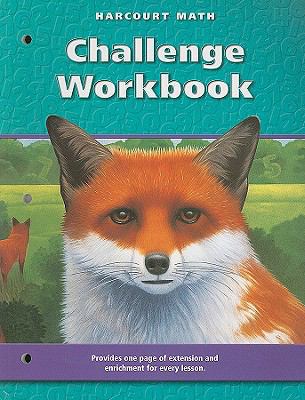 Harcourt Math: Challenge Workbook, Grade 5 015320821X Book Cover