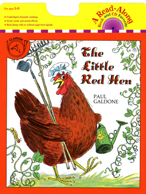 The Little Red Hen Book & CD [With CD] 0618752501 Book Cover