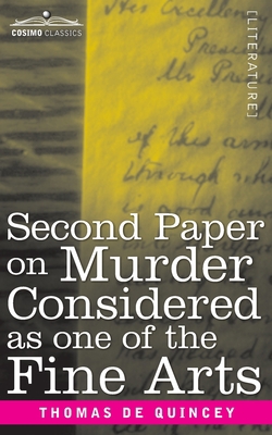 Second Paper On Murder Considered as one of the... 164679558X Book Cover