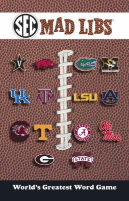 SEC Mad Libs 084318325X Book Cover