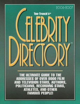 Ten-Tronck's Celebrity Directory 0943213789 Book Cover