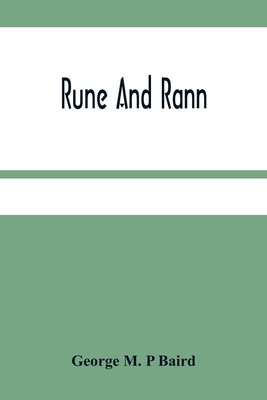 Rune And Rann 9354480217 Book Cover