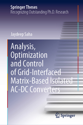 Analysis, Optimization and Control of Grid-Inte... 9811949018 Book Cover