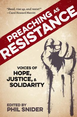 Preaching as Resistance: Voices of Hope, Justic... 0827231598 Book Cover