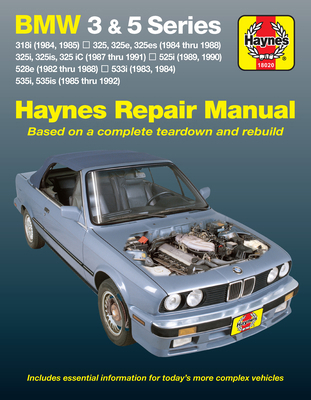 BMW 3 & 5 Series 1982-92 1563920204 Book Cover