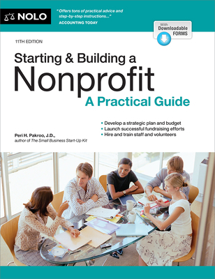 Starting & Building a Nonprofit: A Practical Guide 1413334148 Book Cover