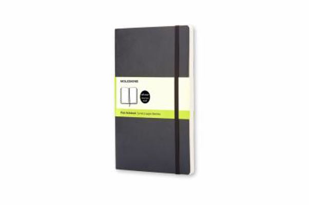 Moleskine Classic Notebook, Large, Plain, Black... 8883707206 Book Cover