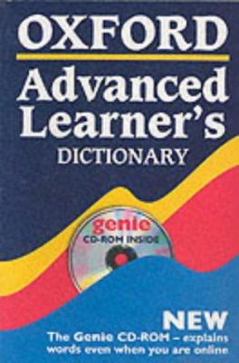 Oxford Advanced Learner's Dictionary with Genie... 0194315851 Book Cover