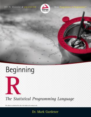 Beginning R: The Statistical Programming Language 8126541202 Book Cover