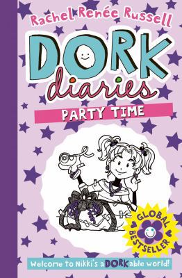 Dork Diaries Party Time 147114402X Book Cover