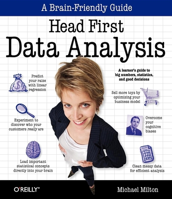 Head First Data Analysis: A Learner's Guide to ... 0596153937 Book Cover