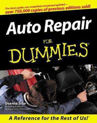 Auto Repair for Dummies 0764550896 Book Cover