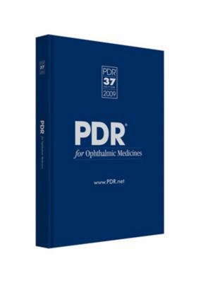 PDR for Ophthalmic Medicines 156363709X Book Cover