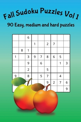 Fall Sudoku Puzzles Vol 1: 90 Easy, medium and ... B0CKRX53CV Book Cover