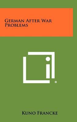 German After War Problems 1258390213 Book Cover