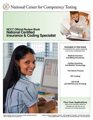 Paperback National Certified Insurance and Coding Specialist : NCCT Official Review Book