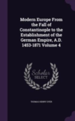 Modern Europe From the Fall of Constantinople t... 134665574X Book Cover
