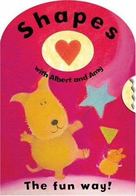 Shapes with Albert and Amy 1591255694 Book Cover