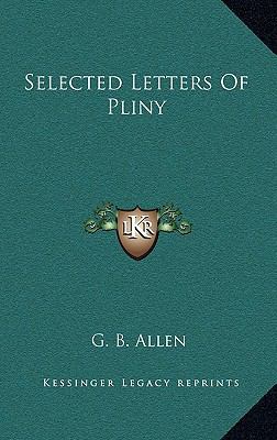 Selected Letters Of Pliny 1164478877 Book Cover