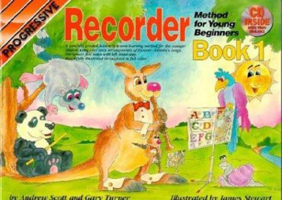 Young Beginner Recorder Bk 1 Bk/CD 094718337X Book Cover