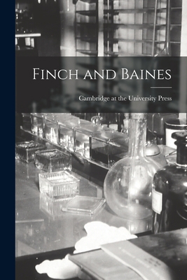 Finch and Baines B0BQCYR831 Book Cover