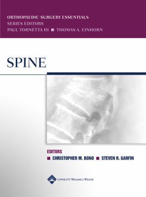 Spine (Orthopaedic Surgery Essentials) 0781746132 Book Cover