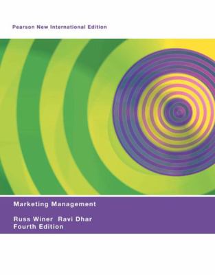 Marketing Management: Pearson New International... 1292023414 Book Cover