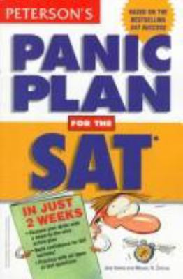 Peterson's Panic Plan for the Sat (Arco Panic P... 1560798483 Book Cover