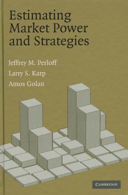 Estimating Market Power and Strategies 052180440X Book Cover