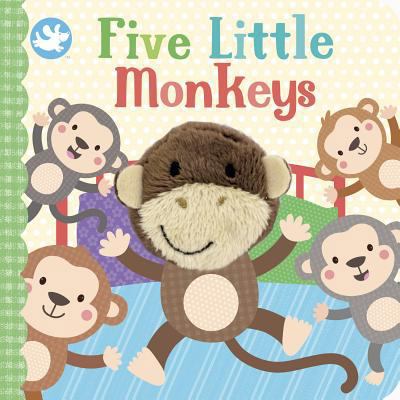 Five Little Monkeys Finger Puppet Book 1474896642 Book Cover