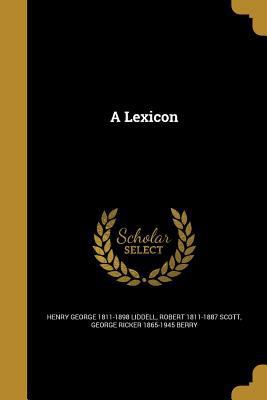 A Lexicon 1372706046 Book Cover