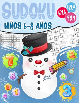 Sudoku Niños 6-8 Años: 270 Sudoku para Niños de... [Spanish] B08HTJ7BGZ Book Cover